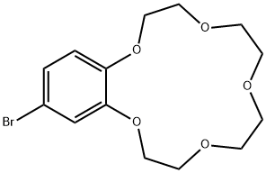 4'-BROMOBENZO-15-CROWN 5-ETHER Struktur