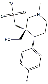 Paroxol Methanesulfonate Struktur