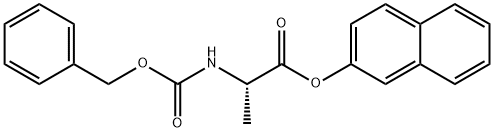 Z-ALA-BETA-NAPHTHYL ESTER Struktur