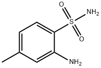 Benzenesulfonamide, 2-amino-4-methyl- (9CI) Struktur