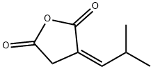 2,5-Furandione, dihydro-3-(2-methylpropylidene)-, (3Z)- (9CI) Struktur