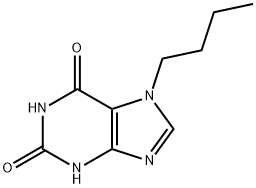 7-BUTYLXANTHINE Struktur