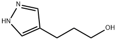 3-(1H-pyrazol-4-yl)-1-propanol(SALTDATA: FREE) Struktur