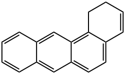 1,2-Dihydrobenz[a]anthracene Struktur