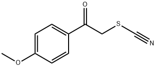 4-METHOXYPHENACYL THIOCYANATE Struktur