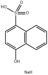 1-ナフトール-4-スルホン酸ナトリウム 化學(xué)構(gòu)造式