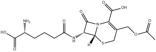 7-(5-amino-5-carboxyvaleramido)cephalosporanic acid