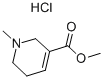 ARECOLINE HYDROCHLORIDE Struktur