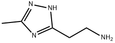 3-(beta-aminoethyl)-5-methyl-1,2,4-triazole Struktur