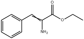 2-Amino-3-phenylpropenoic acid ethyl ester Struktur