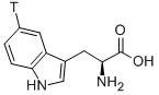 L-TRYPTOPHAN, [5-3H]- Struktur