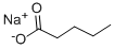 SODIUM VALERATE Structure