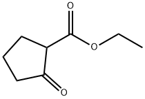 Ethyl 2-oxocyclopentanecarboxylate Struktur