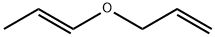 (E)-1-(2-Propenyloxy)-1-propene Struktur