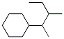 (1,2-Dimethylbutyl)cyclohexane Struktur