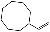 VINYLCYCLOOCTANE Struktur