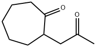 2-(2-Oxopropyl)cycloheptanone Struktur