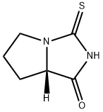 1H-Pyrrolo[1,2-c]imidazol-1-one,hexahydro-3-thioxo-,(7aS)-(9CI) Struktur