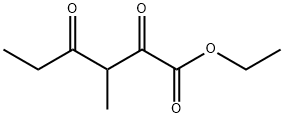 ethyl 3-methyl-2,4-dioxohexanoate Struktur