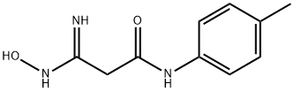 2-(N-HYDROXYCARBAMIMIDOYL)-N-P-TOLYL-ACETAMIDE Struktur