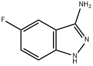 5-fluoro-1H-indazol-3-amine Struktur