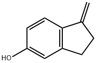 1H-Inden-5-ol, 2,3-dihydro-1-methylene- (9CI) Struktur