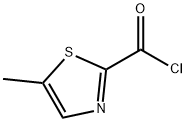 2-Thiazolecarbonyl chloride, 5-methyl- (9CI) Struktur