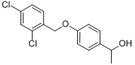 1-(4-[(2,4-DICHLOROBENZYL)OXY]PHENYL)-1-ETHANOL Struktur