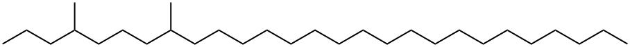 4,8-Dimethylheptacosne Struktur