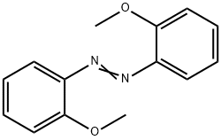 Bis(2-methoxyphenyl)diazene Struktur