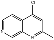 4-CHLORO-2-METHYL-1,7-NAPHTHYRIDINE Struktur