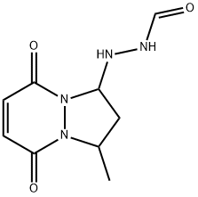 Hydrazinecarboxaldehyde, 2-(2,3,5,8-tetrahydro-3-methyl-5,8-dioxo-1H-pyrazolo[1,2-a]pyridazin-1-yl)- (9CI) Struktur