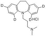 IMIPRAMINE-2,4,6,8-D4 HCL Struktur