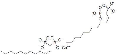 calcium didodecyl bisphosphonate Struktur