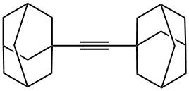 1,1'-Ethynylenebisadamantane Struktur