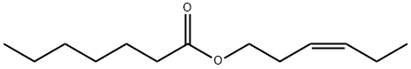 (Z)-hex-3-enyl heptanoate Struktur