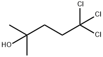 5,5,5-Trichloro-2-methyl-2-pentanol Struktur