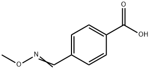 4-[(METHOXYIMINO)METHYL]BENZOIC ACID Struktur