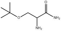 Propanamide,  2-amino-3-(1,1-dimethylethoxy)- Struktur