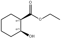 ETHYL CIS-2-HYDROXY-1-CYCLOHEXANECARBOXYLATE, 98 Struktur