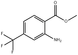 2-AMINO-4-TRIFLUOROMETHYL-BENZOIC ACID METHYL ESTER Structure