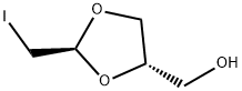 trans-2-(iodomethyl)-1,3-dioxolane-4-methanol Struktur