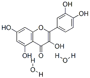 Quercetin dihydrate Struktur