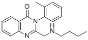 2-[(BUTYLAMINO)METHYL]-3-(2-METHYLPHENYL)-4(3H)-QUINAZOLINONE Struktur