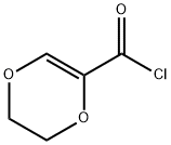 1,4-Dioxin-2-carbonyl chloride, 5,6-dihydro- (9CI) Struktur