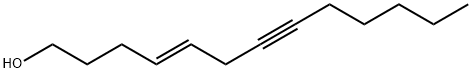 (E)-tridec-4-en-7-yn-1-ol Struktur