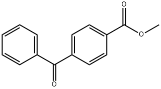 Benzoic acid, 4-benzoyl-, methyl ester Struktur