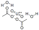 URANYL ACETATE DIHYDRATE Struktur