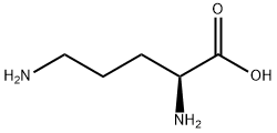 DL-ornithine  Struktur