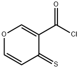 4H-Pyran-3-carbonyl chloride, 4-thioxo- (9CI) Struktur